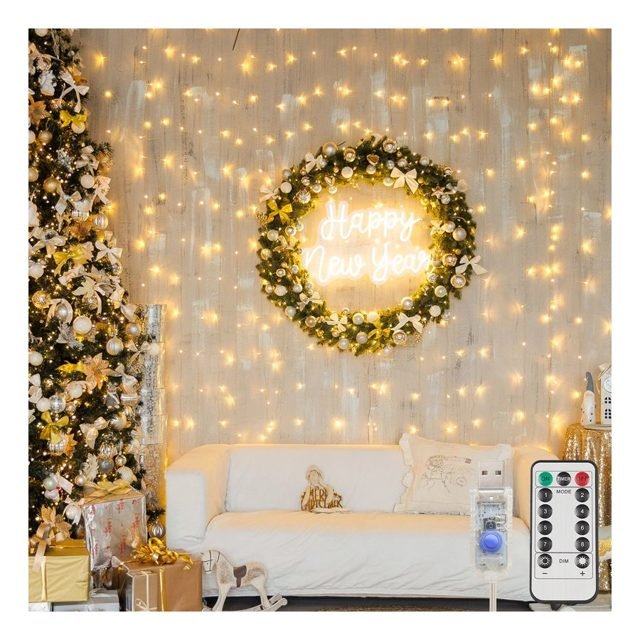 Curtain Lights, 200 LED