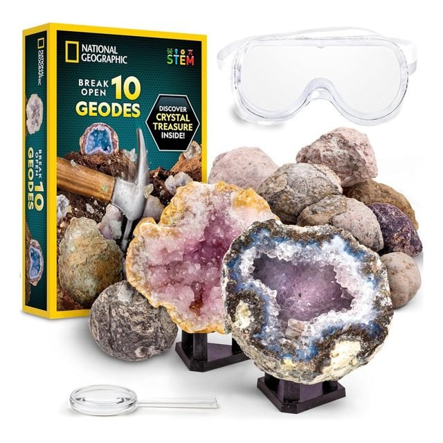 National Geographic Break Open 10 Geodes