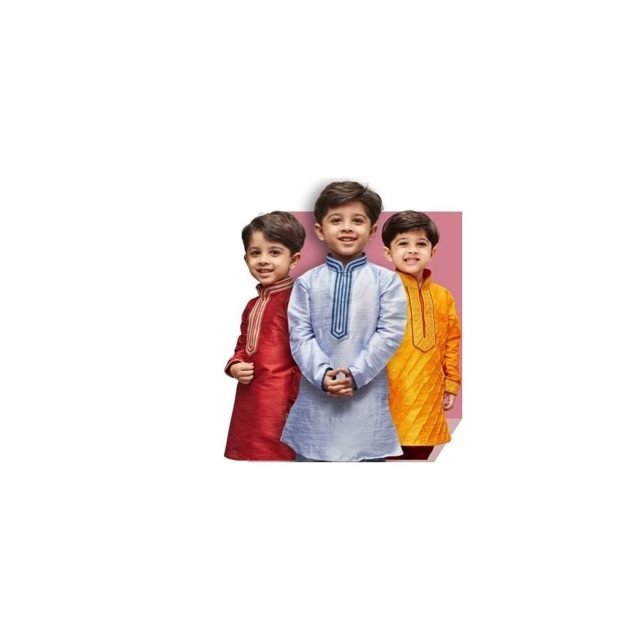 Boys' Cotton Kurta Pyjama