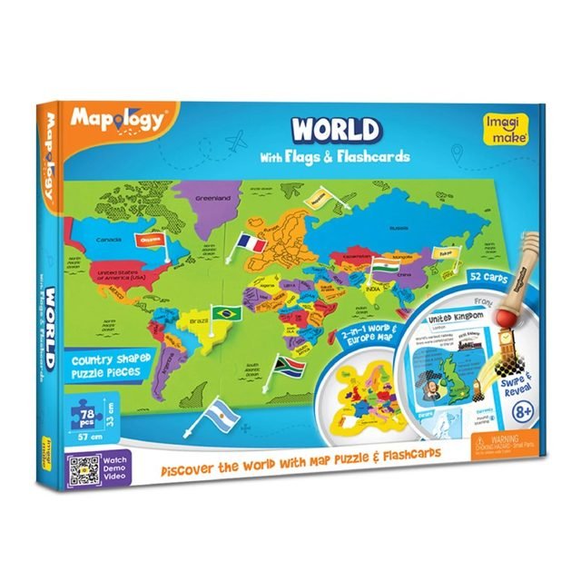 Mapology World Puzzle