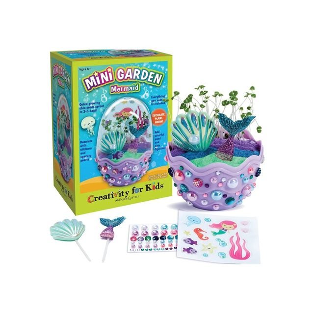 Creativity for Kids Mermaid Mini Garden