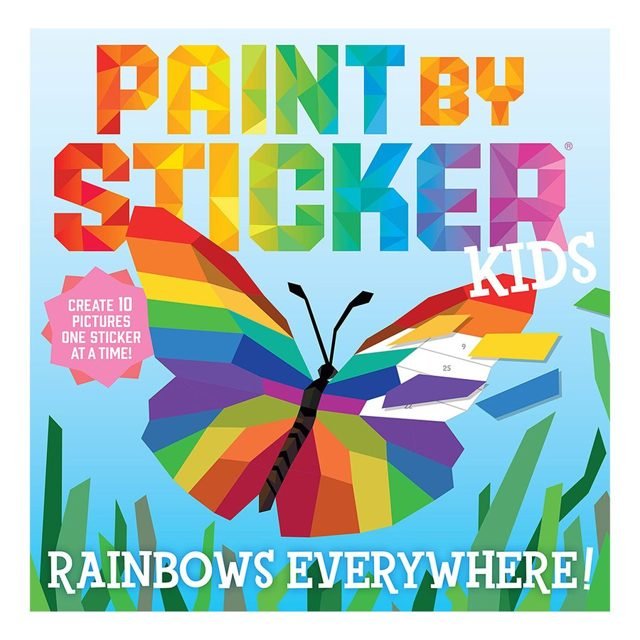 Paint by Sticker Kids: Rainbows Everywhere