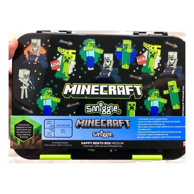 Smiggle Minecraft Lunchbox
