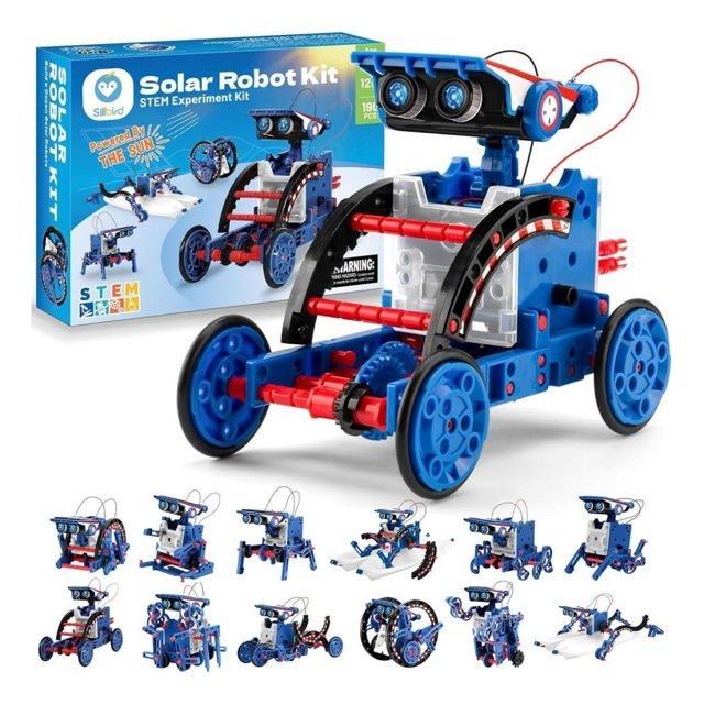 Sillbird 12-in-1 Solar Robot Kit