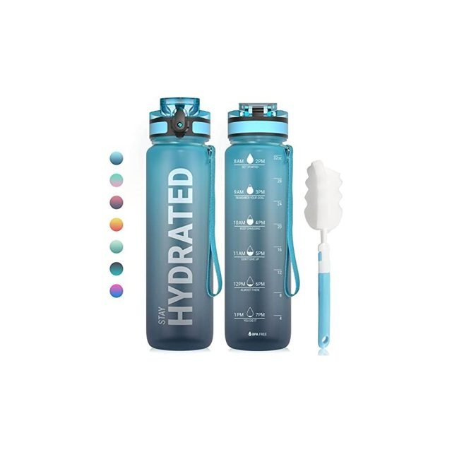 Time-Marker Water Bottle